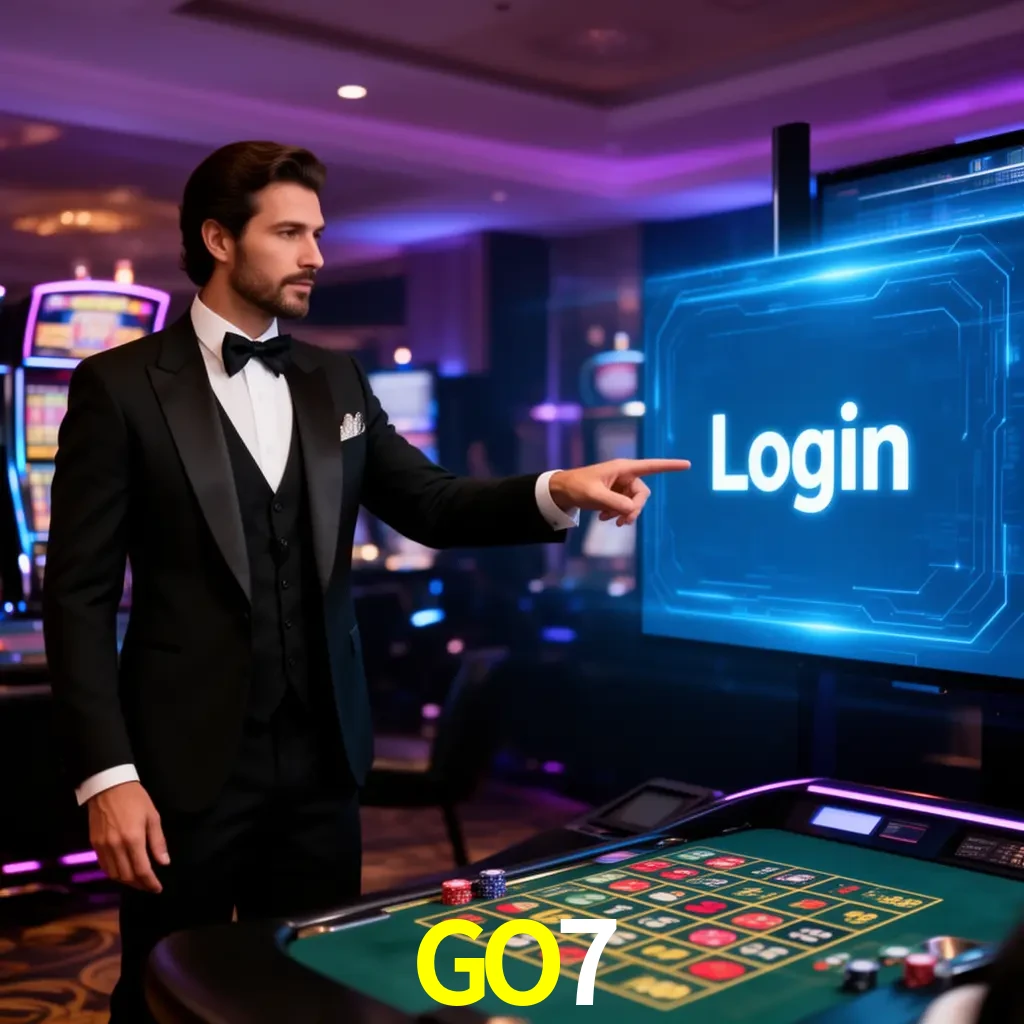 GO7 Login - OTP, cuenta y soporte Pantalla GO7 Login con OTP, contraseña, cuenta segura y soporte móvil